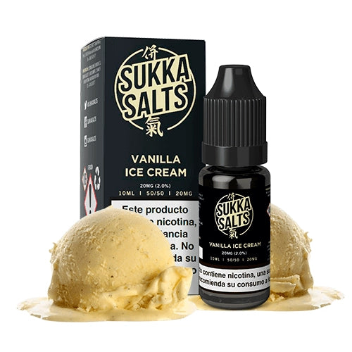 Sukka Black Salts Vanilla Ice Cream 10ml