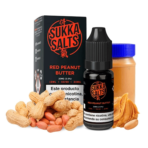 Sukka Black Salts Red Peanut Butter 10ml