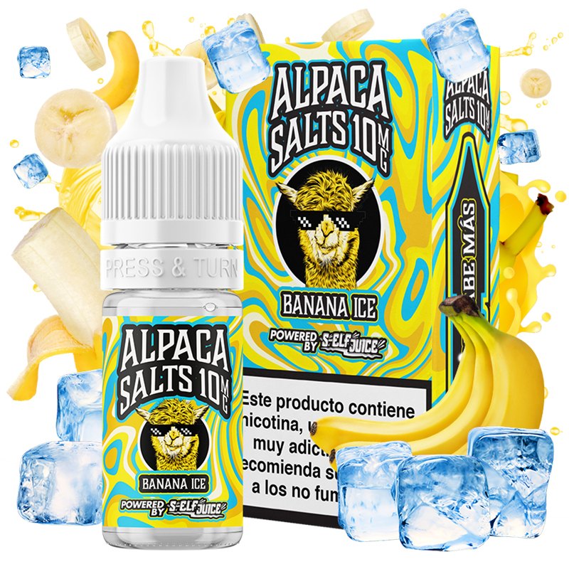 Alpaca Salts Banana Ice 10ml