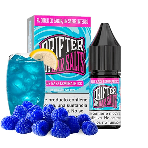 Juice Sauz Drifter Bar Salts Blue Razz Lemonade Ice 10ml