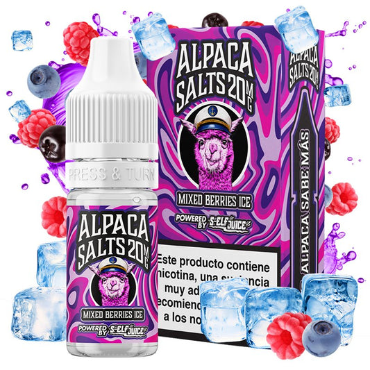Alpaca Salts Mixed Berries Ice 10ml