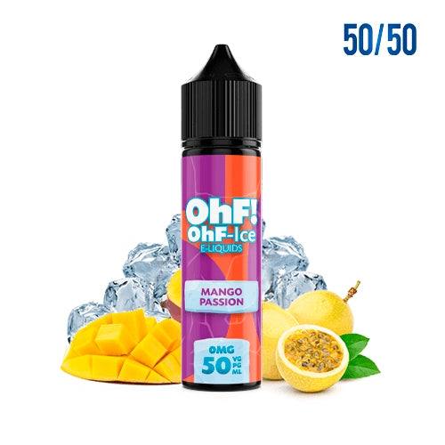 OHF Ice 50/50 Mango Passion 50ml