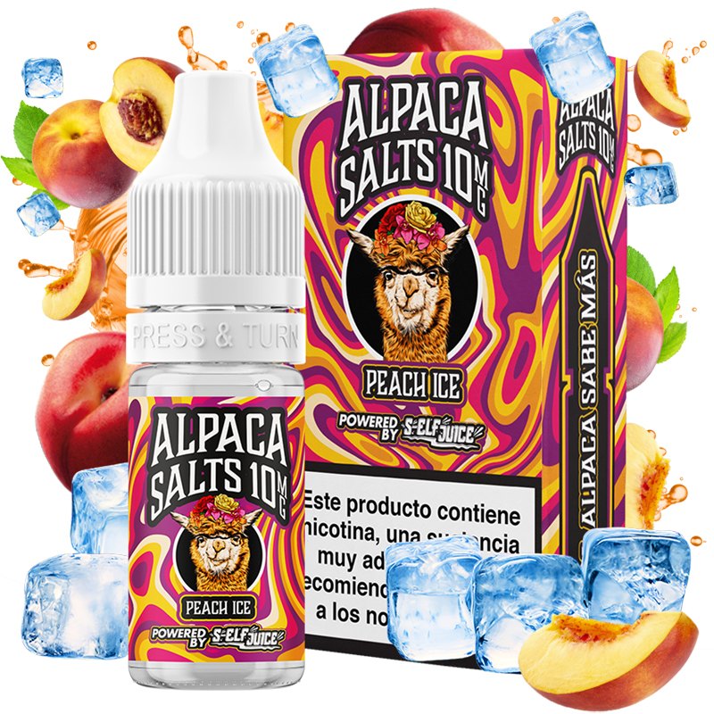 Alpaca Salts Peach Ice 10ml