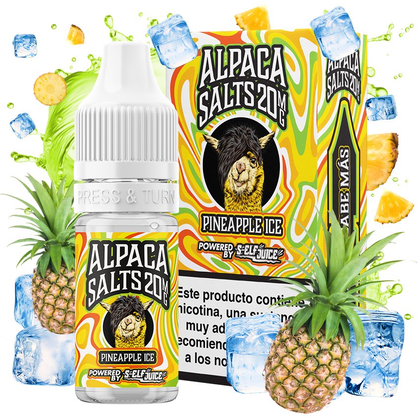 Alpaca Salts Pineapple Ice 10ml