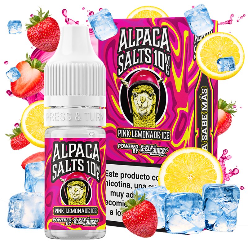 Alpaca Salts Pink Lemonade Ice 10ml