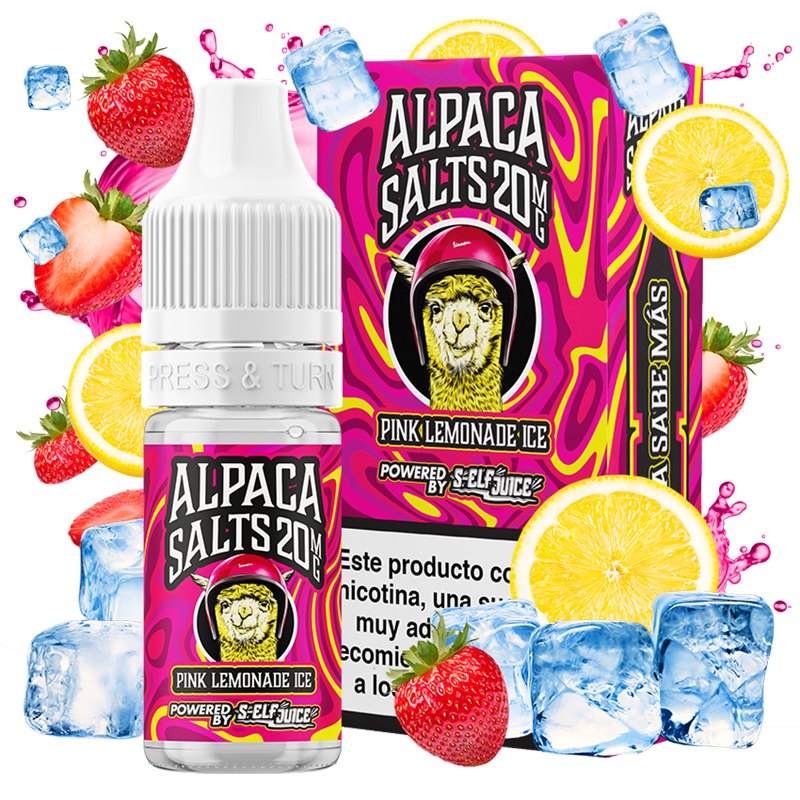 Alpaca Salts Pink Lemonade Ice 10ml