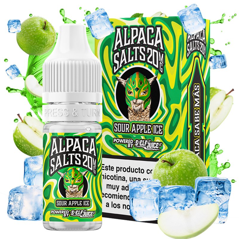 Alpaca Salts Sour Apple Ice 10ml