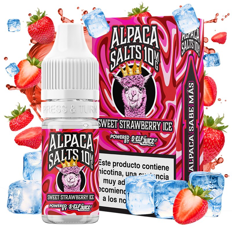 Alpaca Salts Sweet Strawberry Ice 10ml
