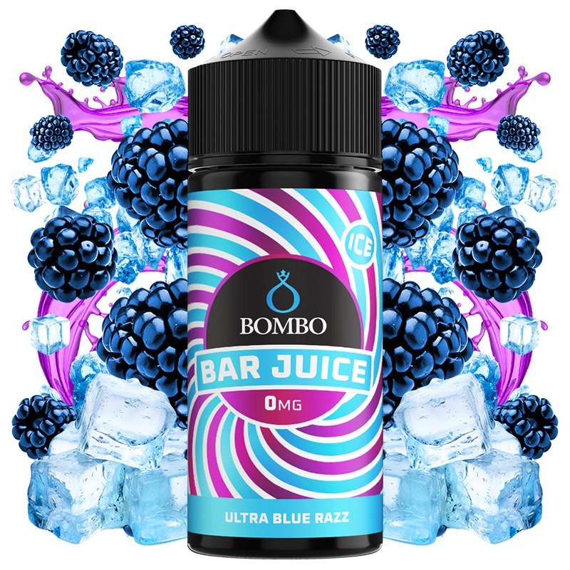 Bar Juice by Bombo Ultra Blue Razz Ice 100ml
