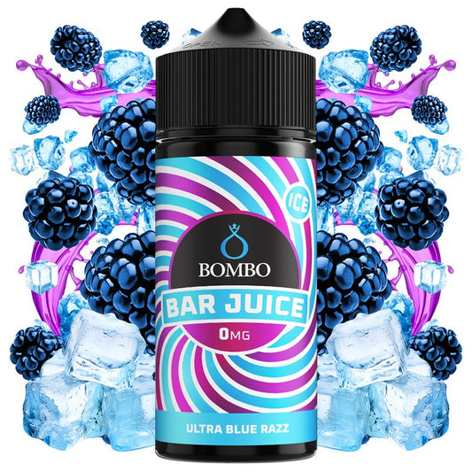Bar Juice by Bombo Ultra Blue Razz Ice 100ml