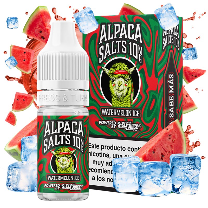 Alpaca Salts Watermelon Ice 10ml