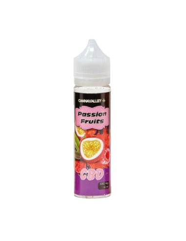 Cannavalley Hemp CBD E-Liquid Passion Fruits 60ml