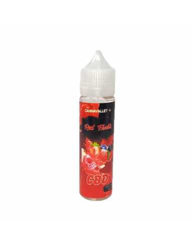 Cannavalley Hemp CBD E-Liquid Red Fruits 60ml