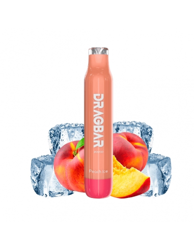 Voopoo Zovoo Dragbar Desechable 600 Peach Ice 20mg