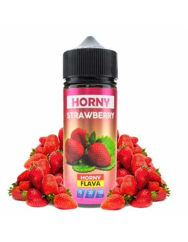 Horny Flava Horny Strawberry 100ml