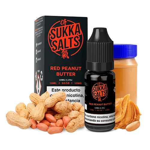 Sukka Black Salts Red Peanut Butter 10ml