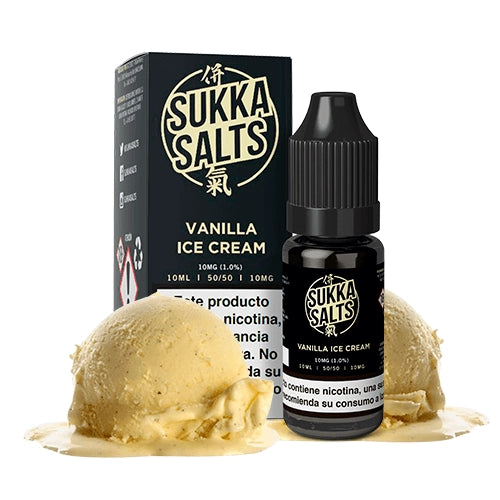 Sukka Black Salts Vanilla Ice Cream 10ml