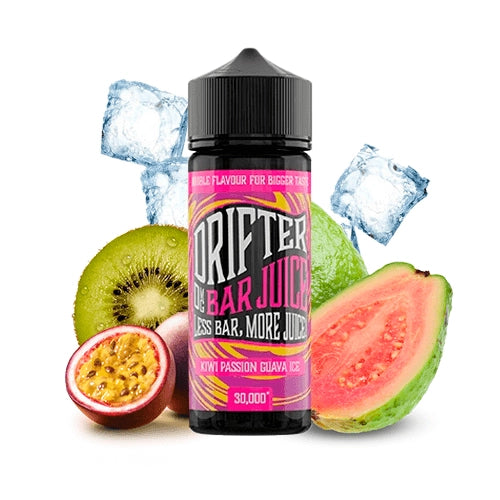 Juice Sauz Drifter Bar Kiwi Passion Guava Ice 100ml