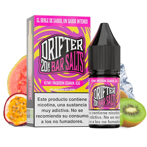 Juice Sauz Drifter Bar Salts Kiwi Passion Guava Ice 10ml