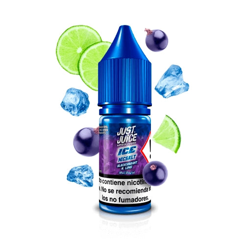 Just Juice Ice Nic Salt Blackcurrant Lime 10ml