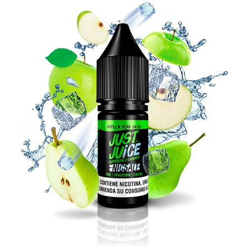 Just Juice Nic Salt Apple & Pear On Ice 10ml