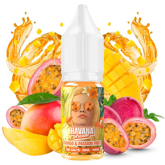 Havana Dream Salts Mango Passion Fruit 10ml