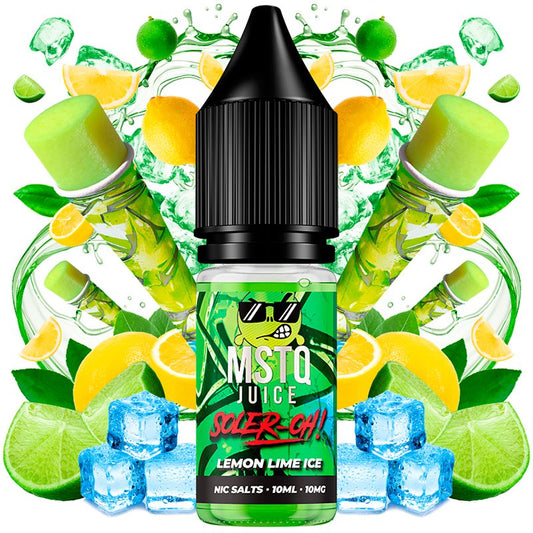 MSTQ Juice Nic Salts Soler-Oh Lemon Lime Ice 10ml