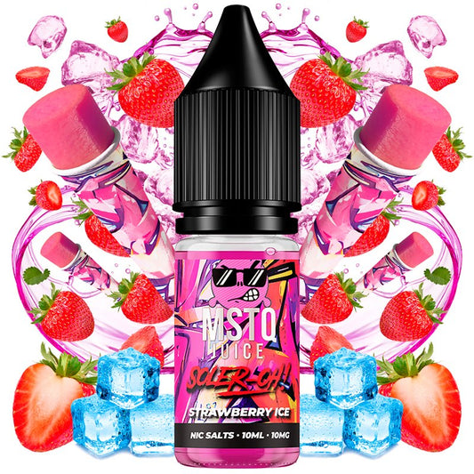 MSTQ Juice Nic Salts Soler-Oh Strawberry Ice 10ml