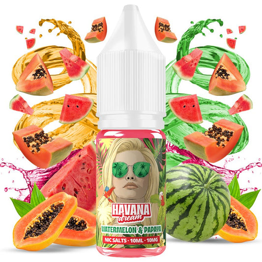 Havana Dream Salts Watermelon Papaya 10ml